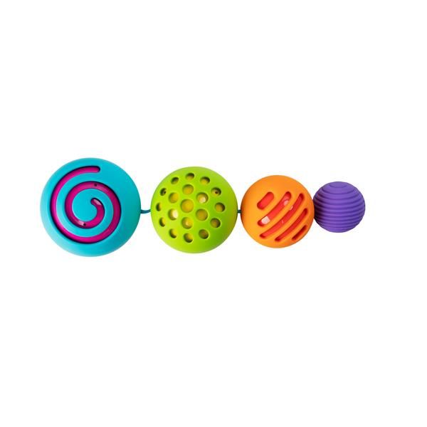 Іграшка-сортер сенсорна Сфери Омбі Fat Brain Toys Oombee Ball (F230ML) kidis_13665 фото