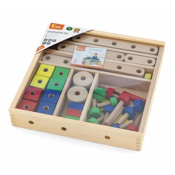 Дерев'яний конструктор Viga Toys 53 ел. (50490) kidis_2014 фото