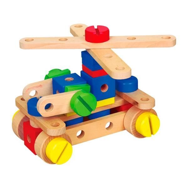 Дерев'яний конструктор Viga Toys 53 ел. (50490) kidis_2014 фото