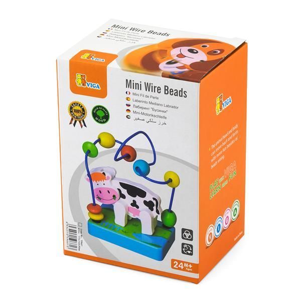 Дерев'яний лабіринт Viga Toys Корівка (59661) kidis_858 фото