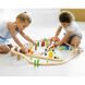Іграшкова залізниця Viga Toys дерев'яна 90 ел. (50998) kidis_9518 фото 8