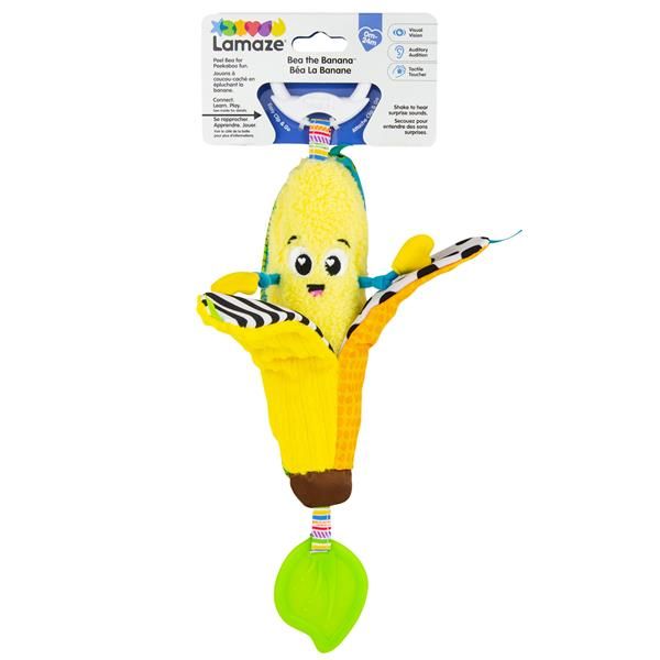 М'яка іграшка-підвіска Lamaze Бананчик із прорізувачем (L27382) kidis_14199 фото