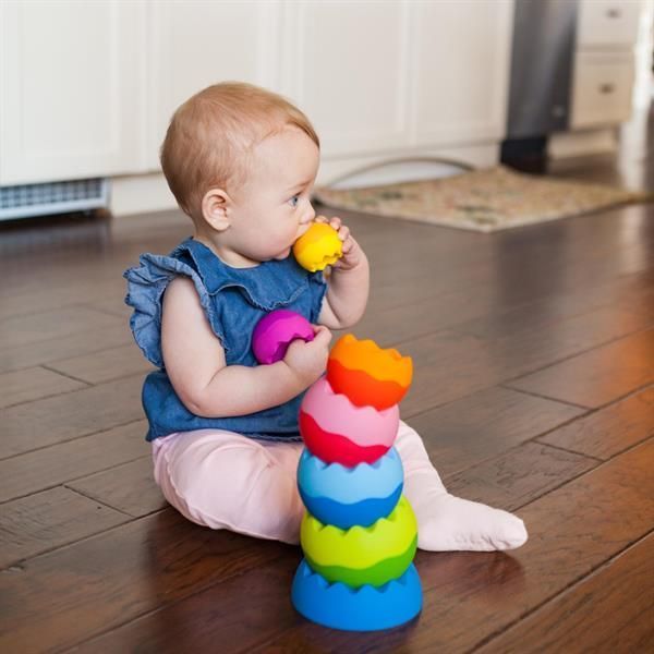 Пірамідка-балансир Fat Brain Toys Tobbles Neo (F070ML) kidis_13610 фото