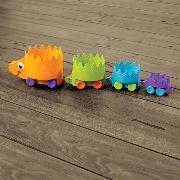 Пірамідка-каталка Їжачки Fat Brain Toys Hiding Hedgehogs (F223ML) kidis_13660 фото