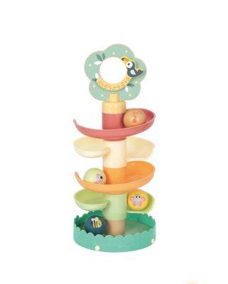 Дерев'яний кульковий спуск &laquo;Квітка&raquo; Tooky Toy 17037 фото