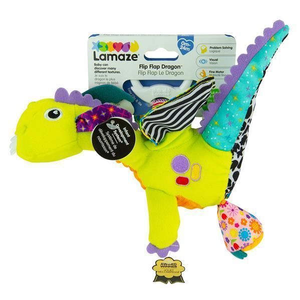 М'яка іграшка-підвіска Lamaze Дракончик махає крилами (L27565) L27565 фото