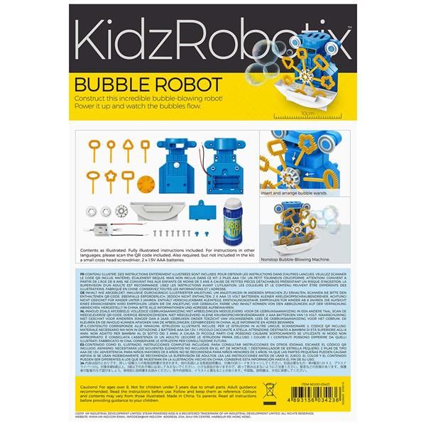 Робот-мильні бульбашки своїми руками 4M (00-03423) kidis_8489 фото