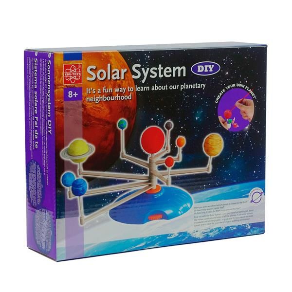 Модель Сонячної системи власноручно Edu-Toys з фарбами (GE046) kidis_2635 фото
