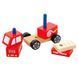 Дерев'яна пірамідка Viga Toys Пожежна машинка (50203FSC) kidis_11847 фото 3
