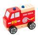 Дерев'яна пірамідка Viga Toys Пожежна машинка (50203FSC) kidis_11847 фото 1
