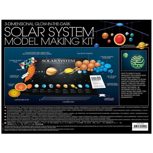 Підвісна 3D-модель Сонячної системи своїми руками 4M (00-05520) kidis_9324 фото