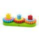 Дерев'яна пірамідка Viga Toys Шестерінки (59611) kidis_845 фото 1