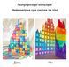 Магнітний конструктор кольорові плитки 100 ел Mideer 13905 фото 6