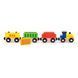 Набір для залізниці Viga Toys Вантажний поїзд із пальним (50820) kidis_834 фото 3