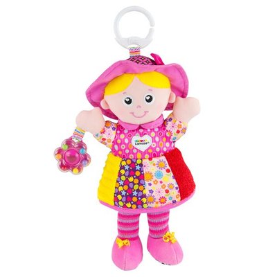 М'яка іграшка-підвіска Lamaze Лялька Емілі з брязкальцем (L27026) kidis_14176 фото