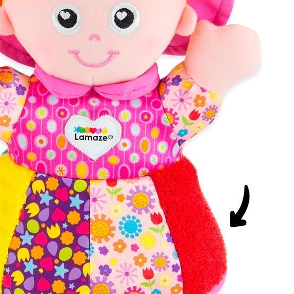 М'яка іграшка-підвіска Lamaze Лялька Емілі з брязкальцем (L27026) kidis_14176 фото