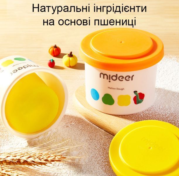 Маса для ліплення  - м"яке тісто - 12 кольорів 10384 фото