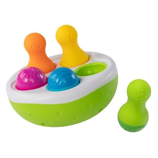 Сортер-балансир Неваляшки Fat Brain Toys Spinny Pins (F248ML) kidis_13666 фото