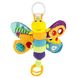 М'яка іграшка-підвіска Lamaze Метелик із прорізувачем і пискавкою (L27024) L27024 фото 3