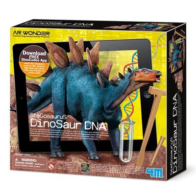 Набір для розкопок 4M ДНК динозавра Стегозавр (00-07004) kidis_9377 фото