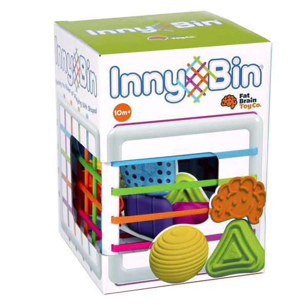 Сортер-куб зі стінками-шнурочками Fat Brain Toys InnyBin (F251ML) kidis_13669 фото