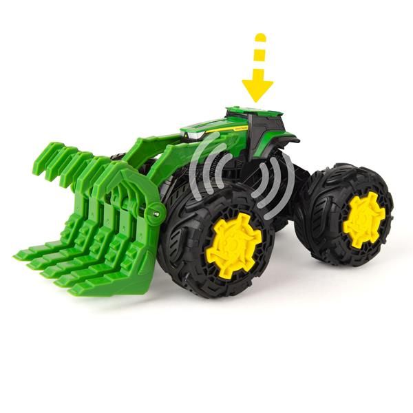 Іграшковий трактор John Deere Kids Monster Treads з ковшем і великими колесами (47327) kidis_14112 фото