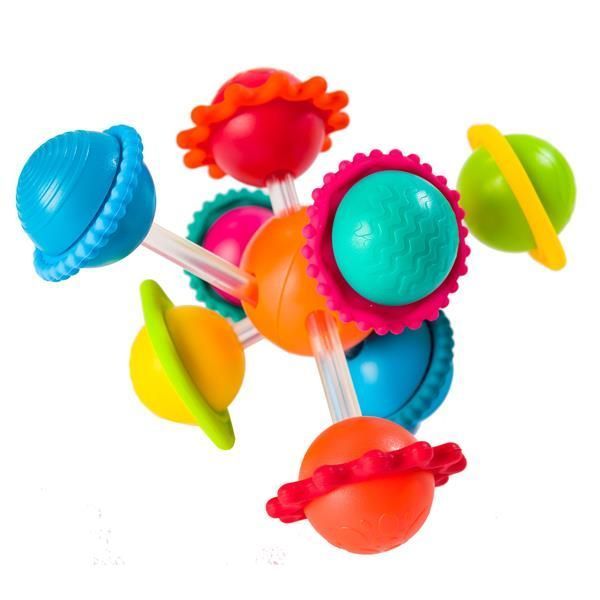 Прорізувач для зубов Сенсорні кулі Fat Brain Toys Wimzle (F136ML) kidis_13628 фото