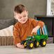 Іграшковий трактор John Deere Kids Monster Treads із причепом і великими колесами (47353) kidis_14114 фото 7