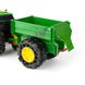 Іграшковий трактор John Deere Kids Monster Treads із причепом і великими колесами (47353) kidis_14114 фото 4