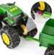 Іграшковий трактор John Deere Kids Monster Treads із причепом і великими колесами (47353) kidis_14114 фото 3