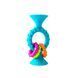 Прорізувач-брязкальце на присосках Fat Brain Toys pipSquigz Loops бірюзовий (F166ML) kidis_13635 фото 2