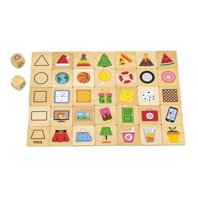 Дерев'яний пазл-гра Viga Toys Вивчаємо форми (44506) kidis_9115 фото