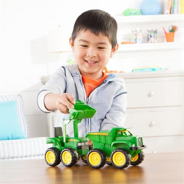 Іграшки для піску John Deere Kids Трактор і самоскид 2 шт. (35874) kidis_14006 фото