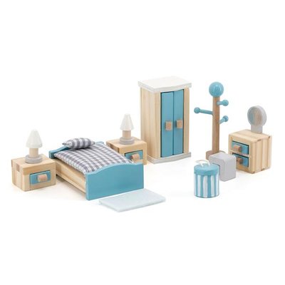 Дерев'яні меблі для ляльок Viga Toys PolarB Спальня (44035) kidis_13036 фото