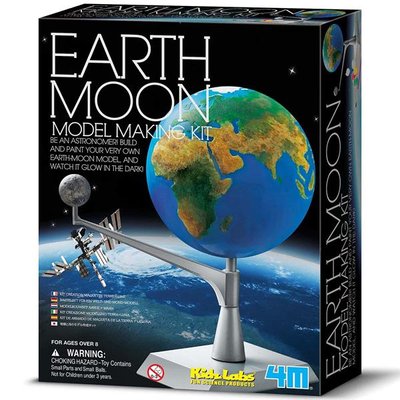 Модель Земля-Місяць своїми руками 4M (00-03241) kidis_9320 фото