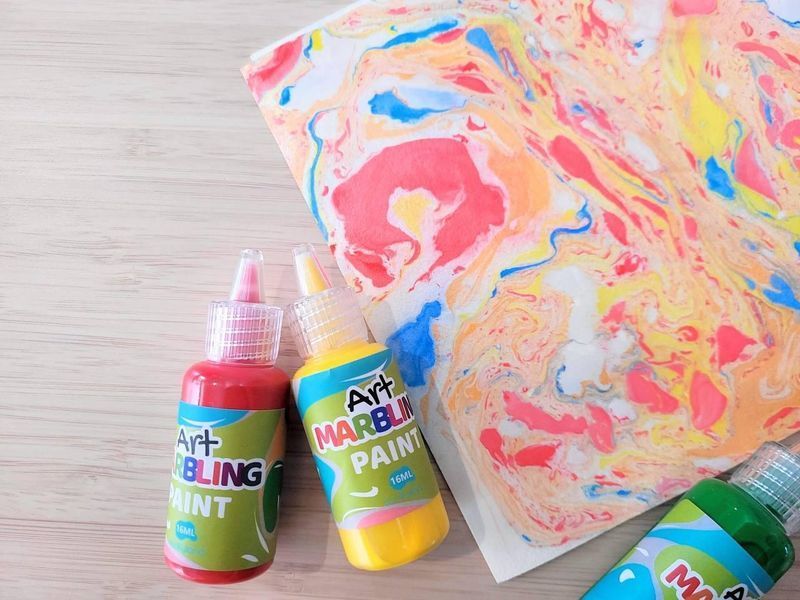 Tookyland Набір для малювання на воді Marbling Kit. Набір для марморирования 100124 фото