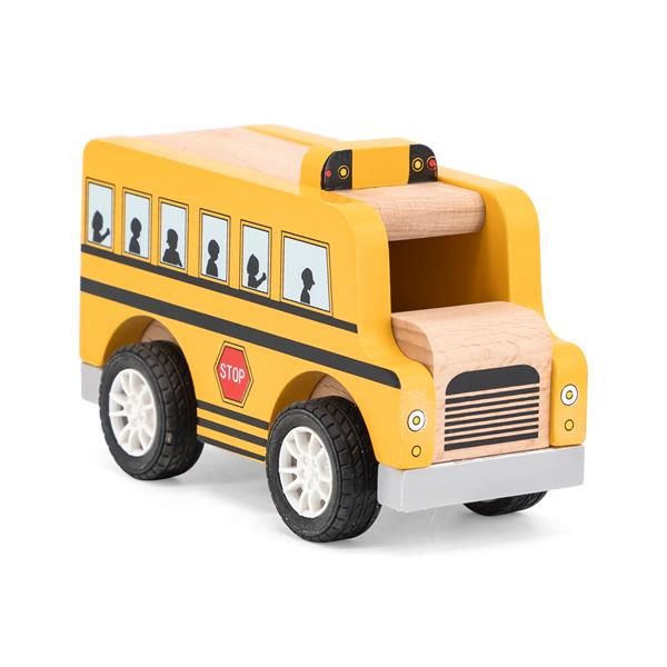 Дерев'яна машинка Viga Toys Шкільний автобус (44514) kidis_13058 фото