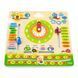 Дерев'яний календар Viga Toys з годинником, англійською мовою (44538) kidis_12963 фото 1