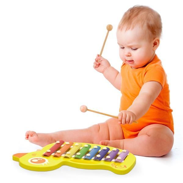 Музична іграшка Viga Toys Ксилофон-каченя (59769) kidis_966 фото