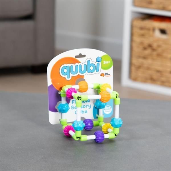 Прорізувач тактильний Куббі Fat Brain Toys Quubi (F296ML) kidis_13683 фото