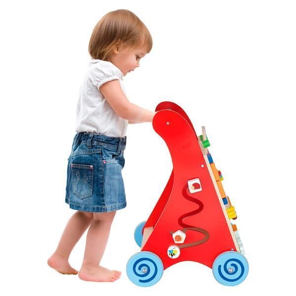 Дитячі ходунки-каталка Viga Toys з бізібордом (50950) kidis_720 фото