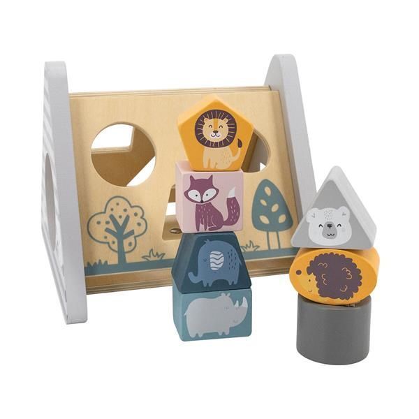 Дерев'яний сортер Viga Toys PolarB Розвиток 5 в 1 (44007) kidis_2452 фото