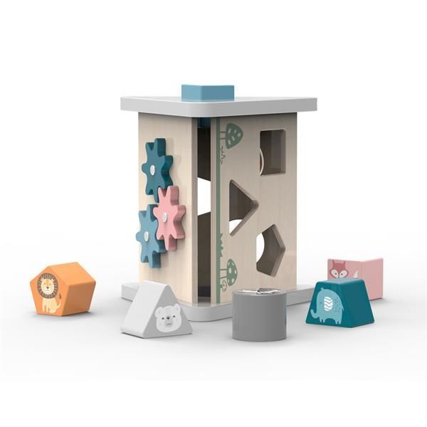 Дерев'яний сортер Viga Toys PolarB Розвиток 5 в 1 (44007) kidis_2452 фото