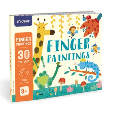 Альбом для малювання пальчиковими фарбами Mideer 100693 фото
